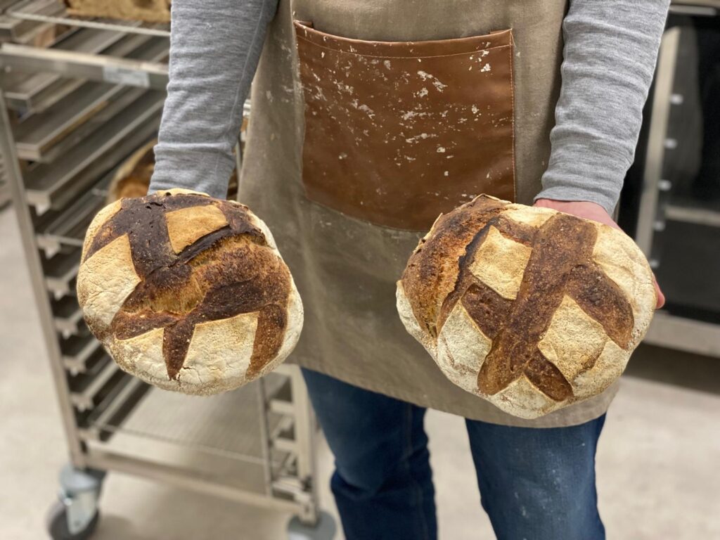 Boulanger et miches